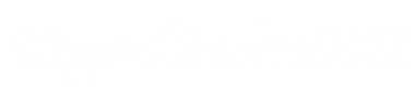 Hippie Chick Heart White Logo